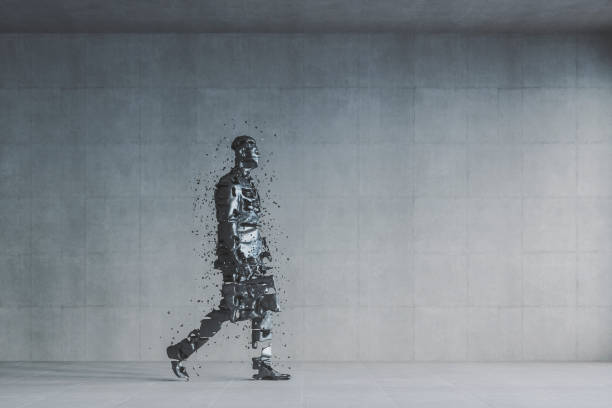 istock Disintegration of the businessman 1144678205