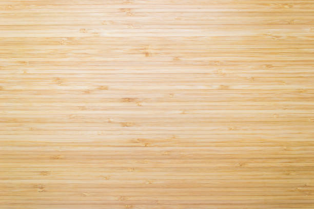 Wood texture background in natural light yellow cream color