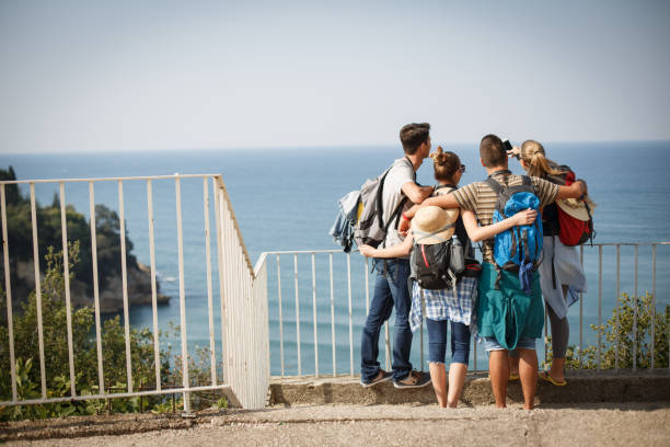 istock Friends taking a selfie during summer vacation 1144680279
