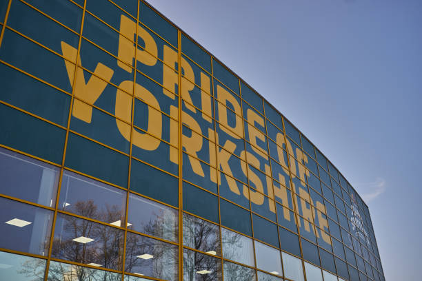 Kirklees, John Smith's Stadium, Huddersfield, Home to Huddersfield Town and Huddersfield Giants stock photo