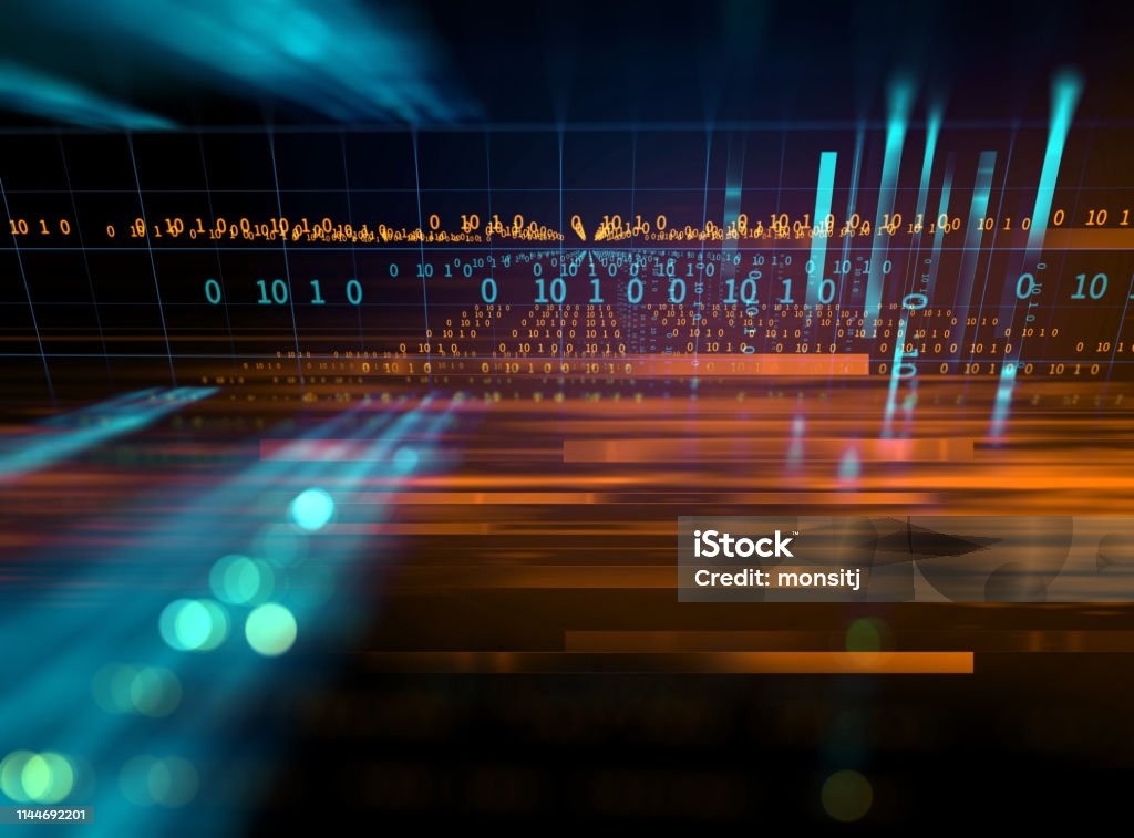 Code Numbers Background Digital Code Number Abstract Technology Background Stock Photo ...