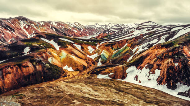 istock Aerial View of Iceland Landscape. 1144697313