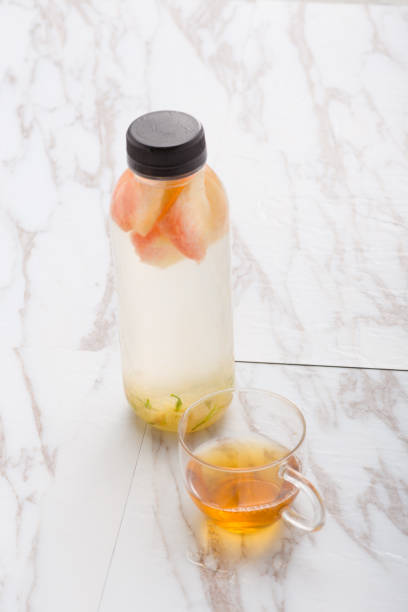 Bottled fruit tea