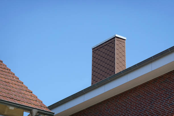istock Chimney on a family house 1144725805