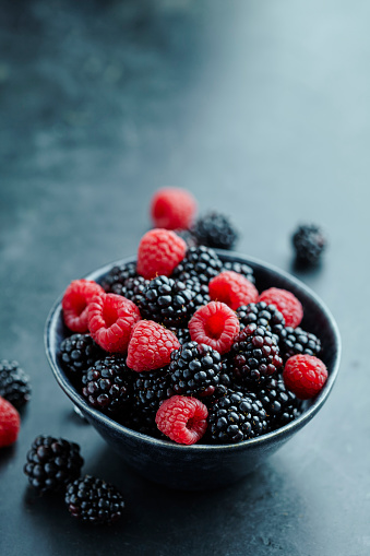 Bowl of fresh berries