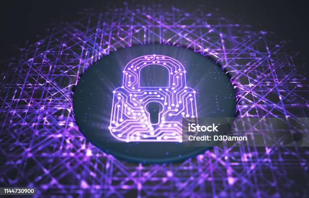 Cybersicherheit Stockfoto und mehr Bilder von Sicherheitsgefühl - Sicherheitsgefühl, Sicherheitssystem, Technologie
