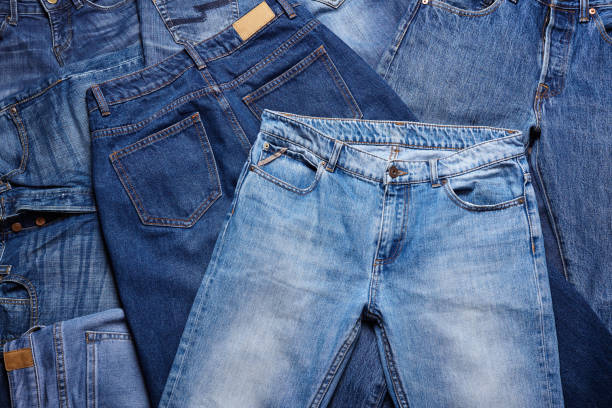 istock A heap of jeans. 1144733131