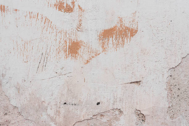 istock Wall fragment with scratches and cracks 1144735802