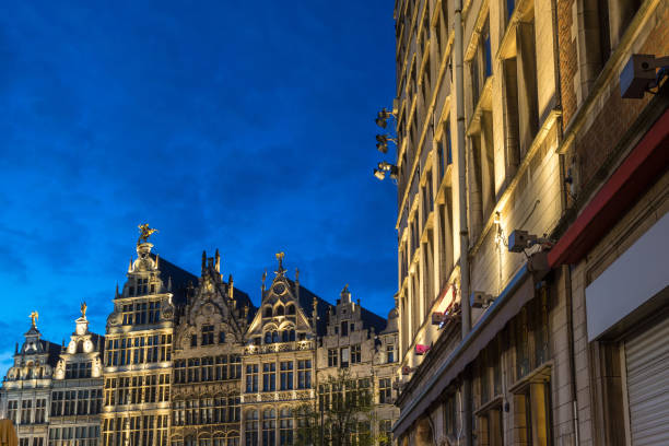 istock old town antwerp belgium in the evening 1144737843