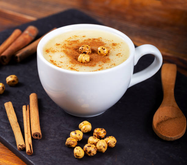 istock Boza or Bosa, traditional Turkish drink with roasted chickpea 1144740988