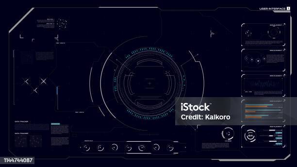 Hud Def Gui Interface Gui Hud 001 Vecteurs libres de droits et plus d'images ...