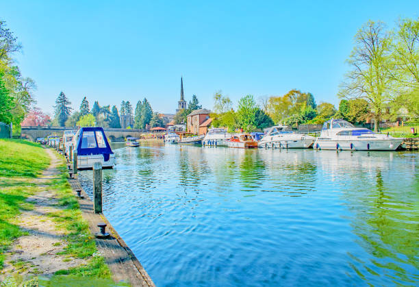istock Easter boating in rural Oxfordshire 1144751193