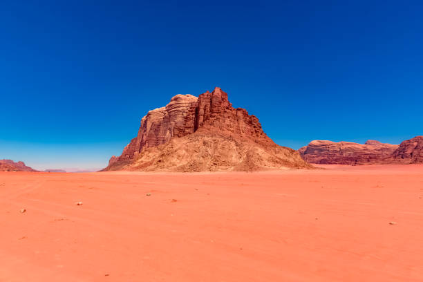 istock Rocks in Wadi Rum Desert at Jordan 1144751445