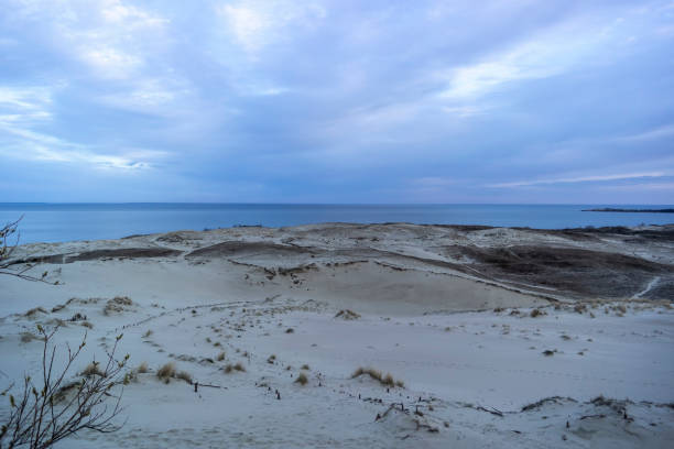istock View of Dead Dunes, Curonian Spit and Curonian Lagoon 1144751458