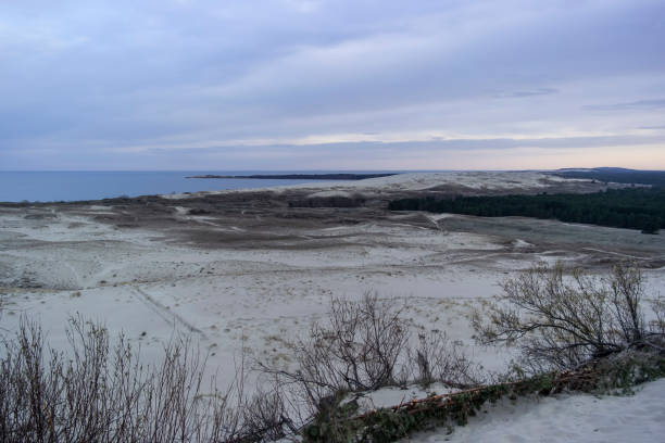 istock View of Dead Dunes, Curonian Spit and Curonian Lagoon 1144751544