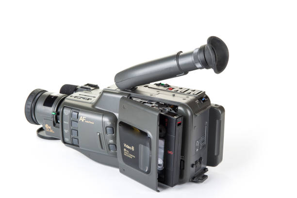 istock Old 8 mm tape movie camera 1144756634