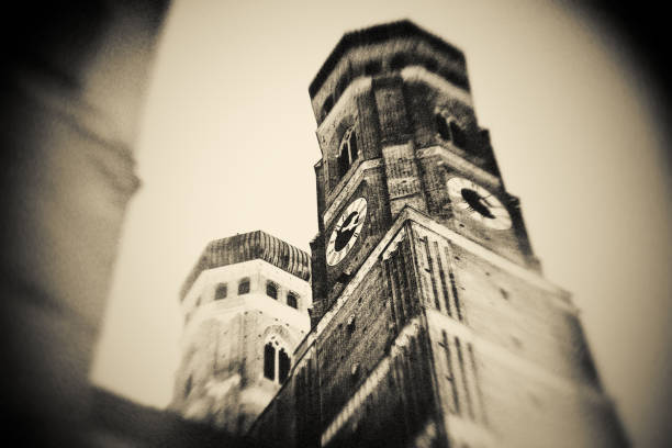 Munich, Munich Cathedral, vintage