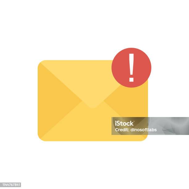 Error Message Postage Error Message Mail Stock Illustration - Download Image Now - Alertness ...