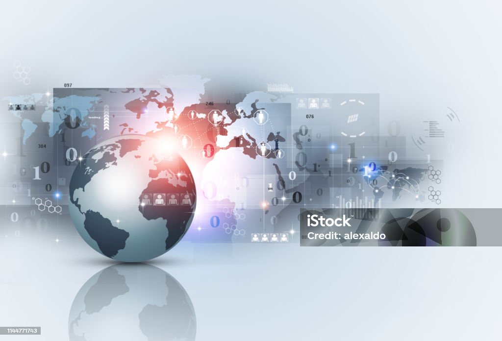 Smart Communication Ui Smart Communication Interface Stock Illustration - Download Image Now ...