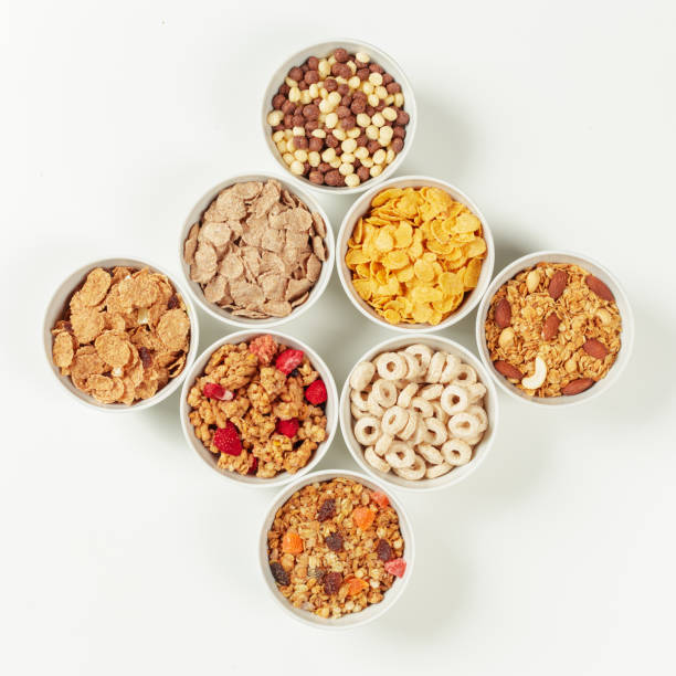 istock Healthy diet breakfast ingredients 1144775542