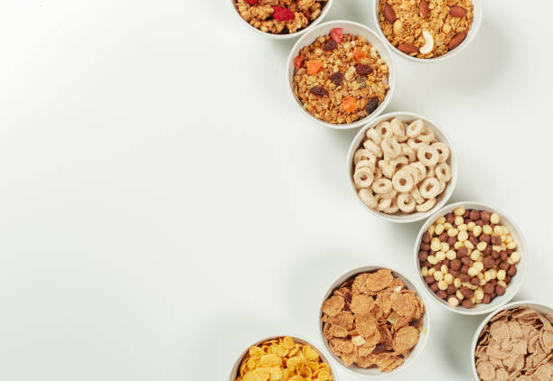 istock Healthy diet breakfast ingredients 1144776915