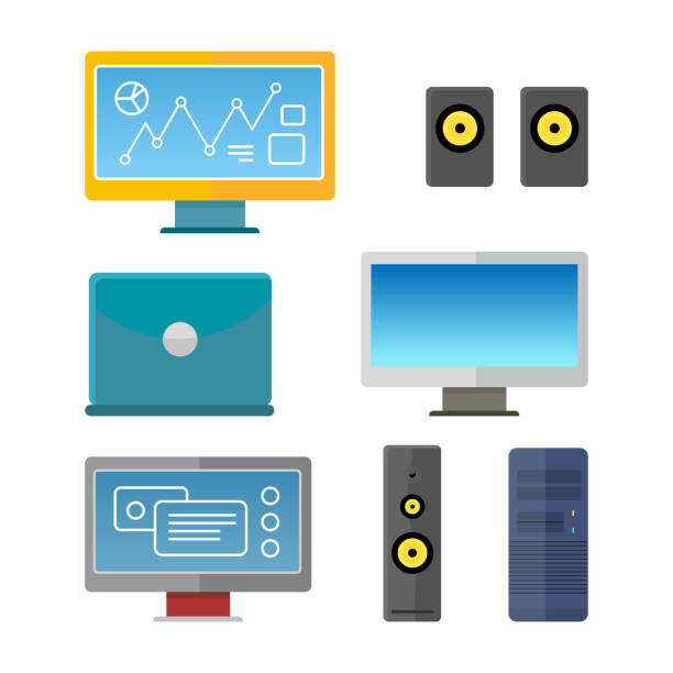 Computer Peripherals Animation 100+ Computer Parts And Peripherals Stock Illustrations, Royalty-Free ...