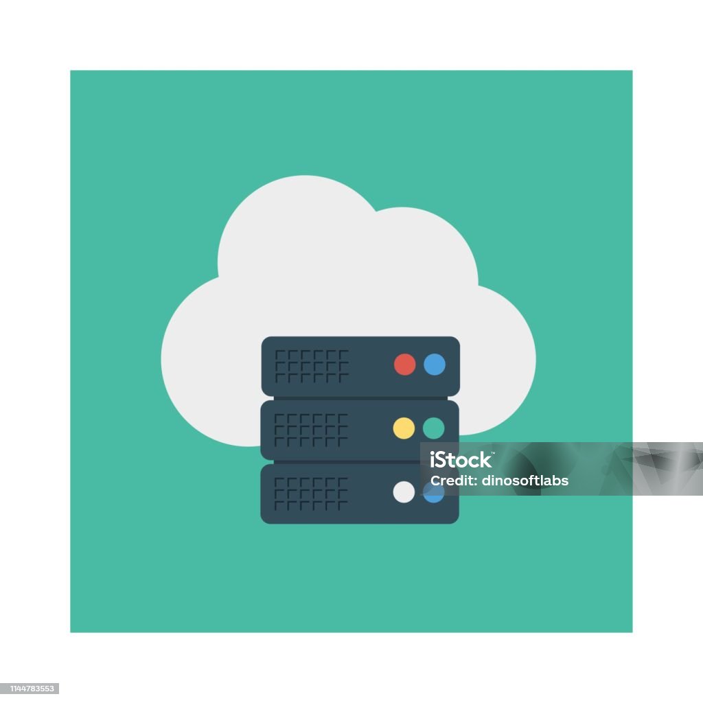 Server Database Storage Stock Illustration - Download Image Now ...
