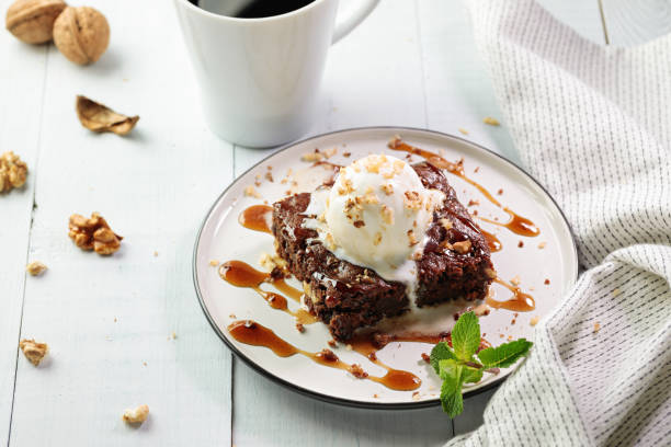 Brownie com Sorvete: A Combinação Perfeita - receita deliciosa profissional - passo 1