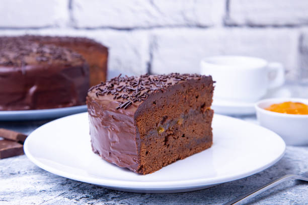 istock Cake Saher. Traditional Austrian chocolate dessert. 1144787672
