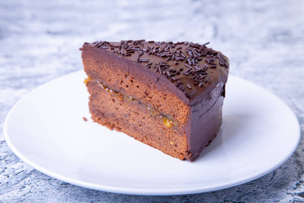 istock Cake Saher. Traditional Austrian chocolate dessert. 1144787704
