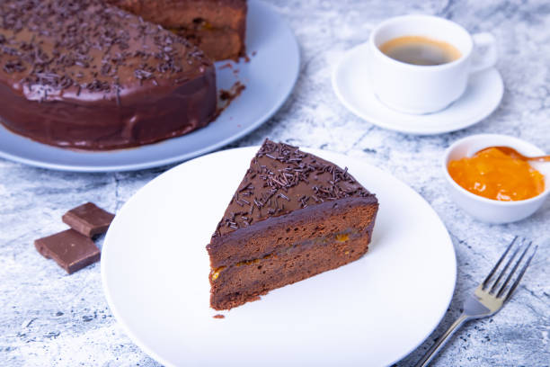 istock Cake Saher. Traditional Austrian chocolate dessert. 1144787709
