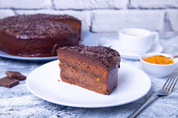 istock Cake Saher. Traditional Austrian chocolate dessert. 1144787724