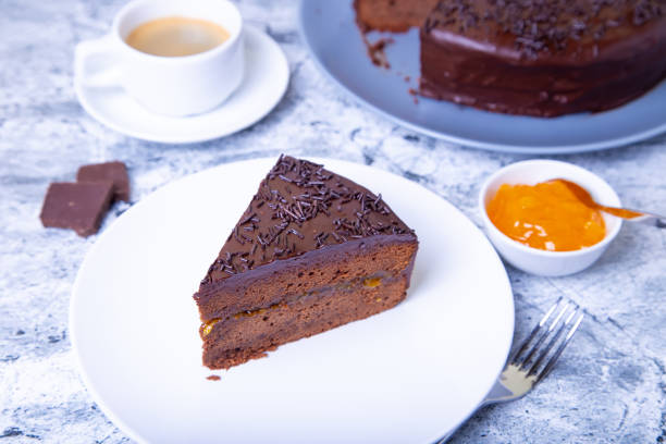 istock Cake Saher. Traditional Austrian chocolate dessert. 1144787732