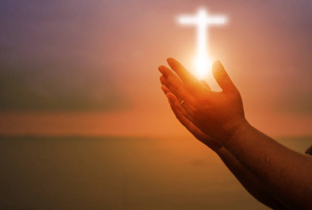 istock Human hands open palm up worship. Eucharist Therapy Bless God Helping Repent Catholic Easter Lent Mind Pray. 1144789773