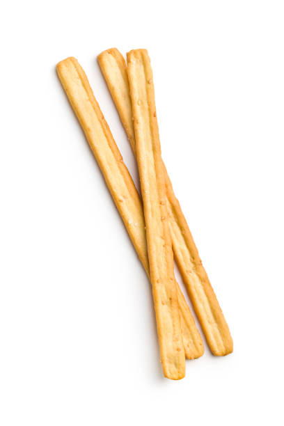 istock Italian grissini breadsticks. Tasty grissini snack. 1144789820
