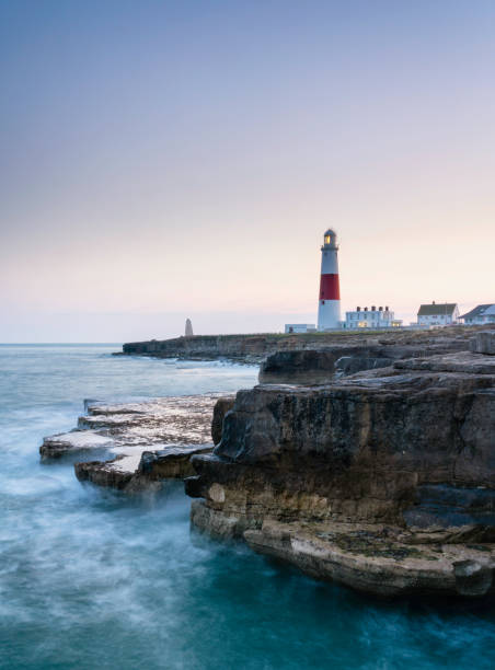 istock Portland Bill Lighthouse At Dusk, Dorset 1144796291