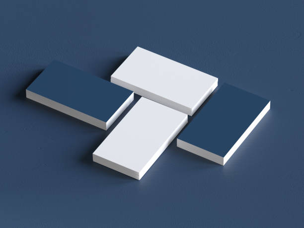 Business card black and white