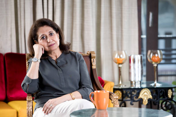 istock Thoughtful senior woman 1144805111