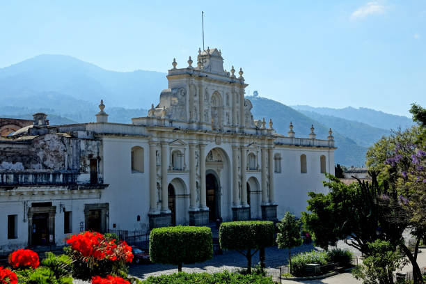 istock Guatemala Antigua city 1144806707