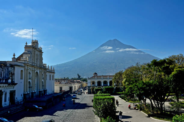 istock Guatemala Antigua city 1144806737