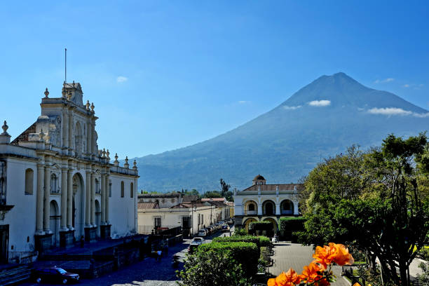 istock Guatemala Antigua city 1144806838