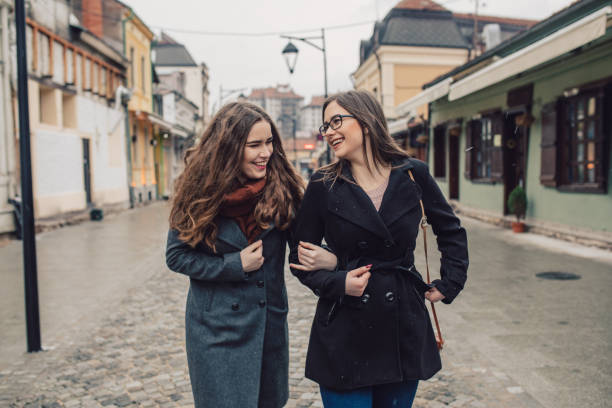 istock Walking along a city street 1144807093