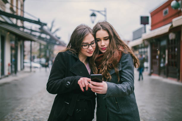 istock Walking along a city street 1144807871