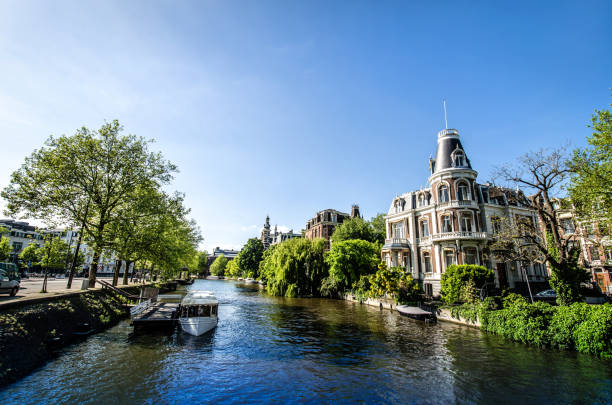 Amsterdam Canal And Beautiful Architecture
