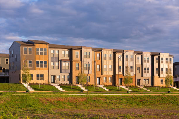 istock Generic Townhouse Development in the USA 1144815735