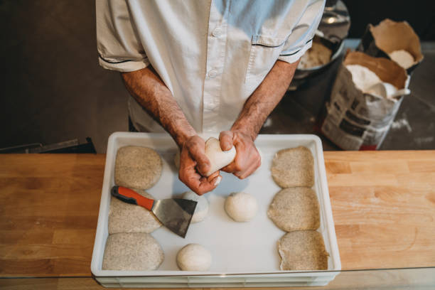 istock Pizza chef preparing the pizza at the restaurant 1144820626