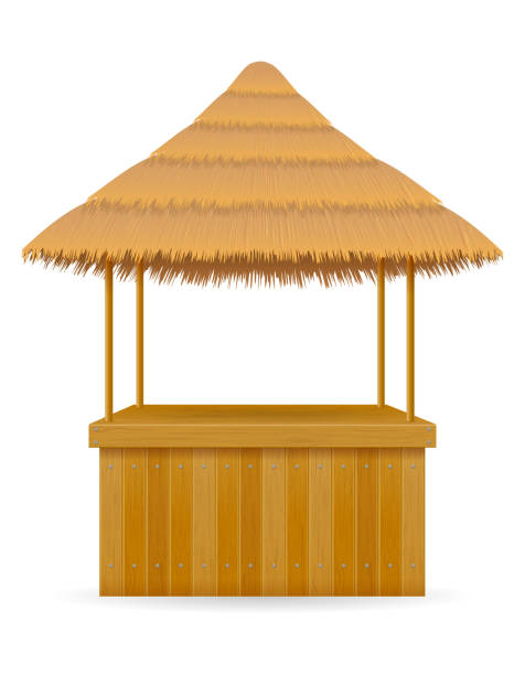 istock beach stall bar for summer holidays on resort in the tropics vector illustration 1144822948