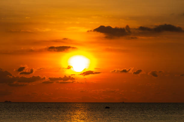 istock Sunset seen from Koh Phangan island in Thailand 1144834576