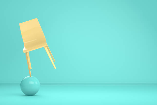 istock Balance with Chair, Minimal Concept 1144838418