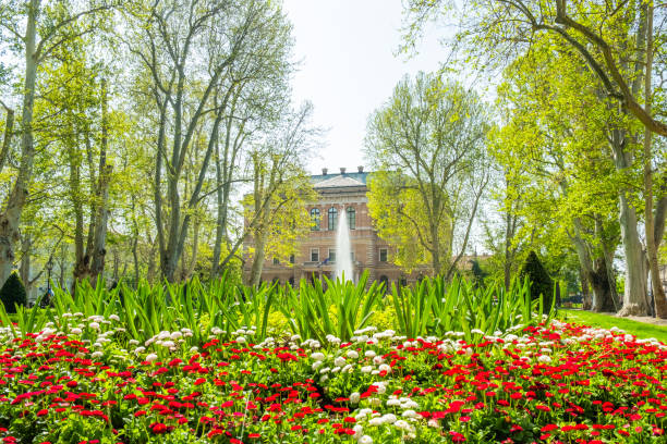 istock Zagreb, Croatia, park Zrinjevac 1144839867